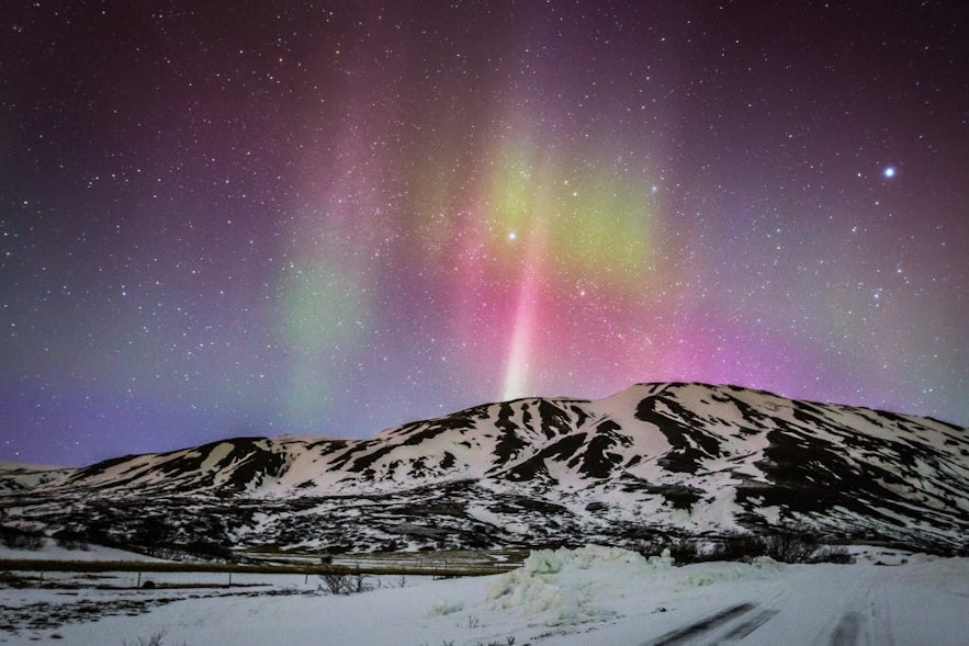 sortie aurores boréales en Islande