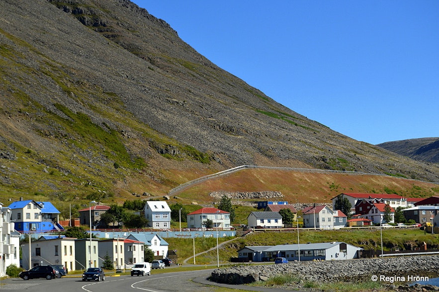 Patreksfjörður village