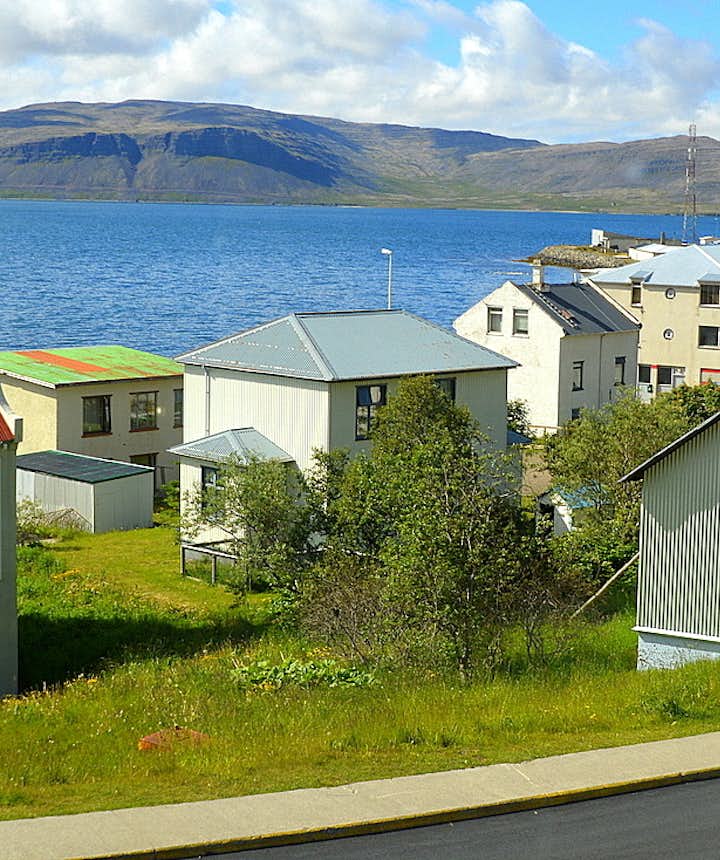 Patreksfjörður fjord in the Westfjords