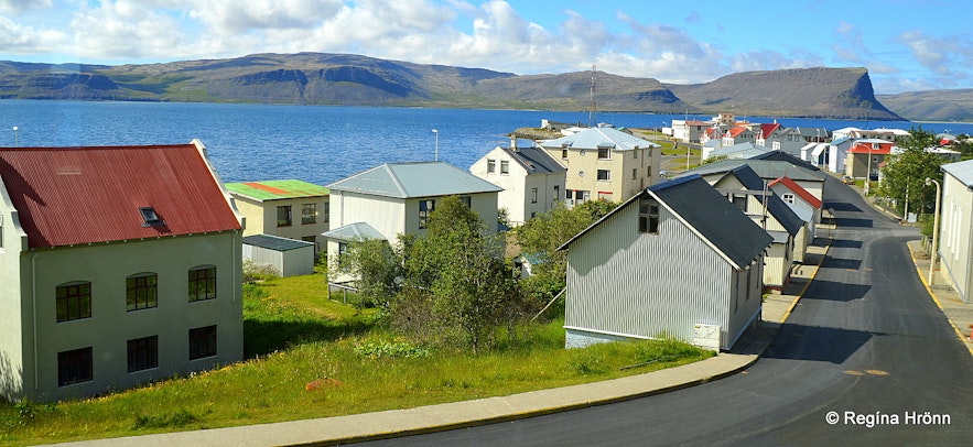 Patreksfjörður fjord in the Westfjords