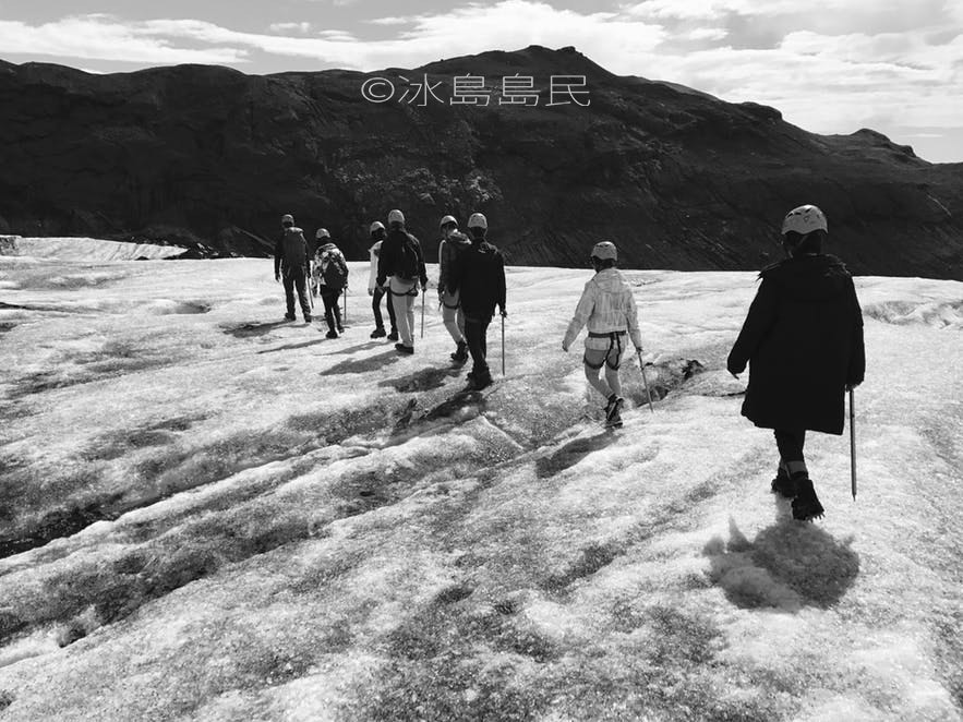 冰島冰川健行實境