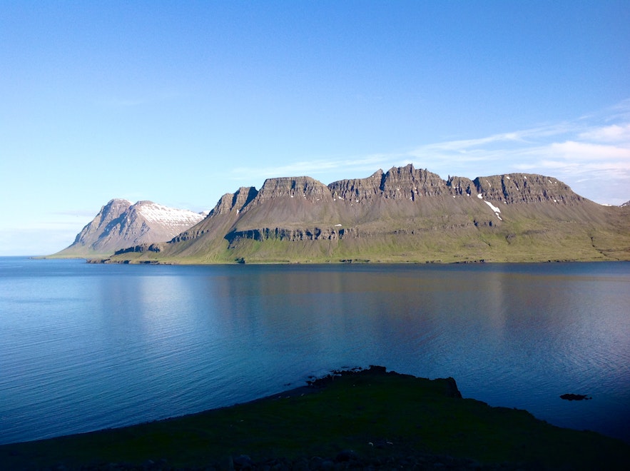 Day one of our West Fjords tour: necro pants, scary landscapes and idyllic pastures