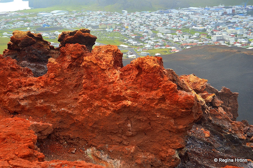 Eldfell volcano - Westman islands Iceland