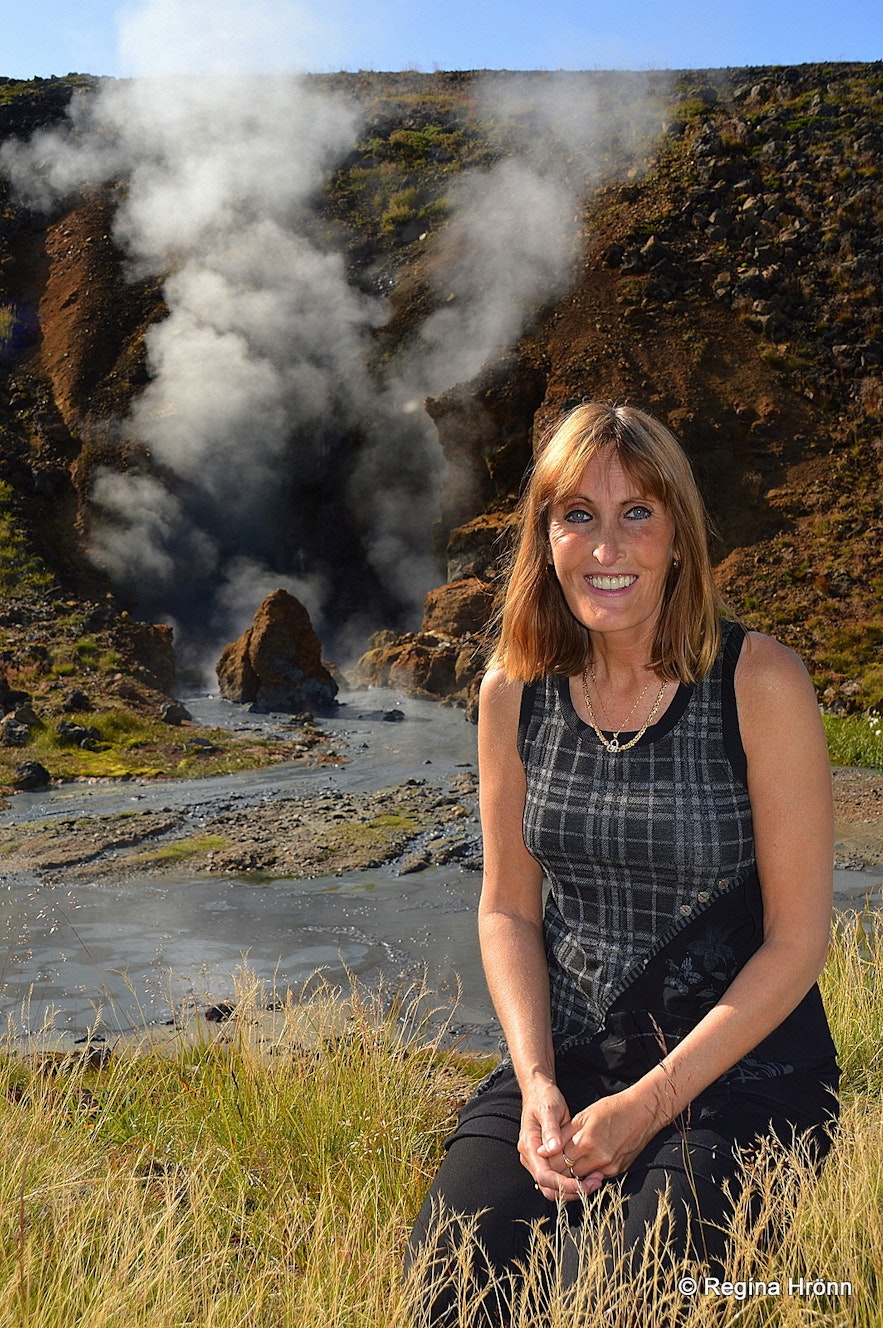 Regína at Nesjavellir geothermal area SW-Iceland