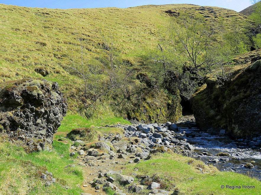 Nauthúsagil Ravine in South-Iceland