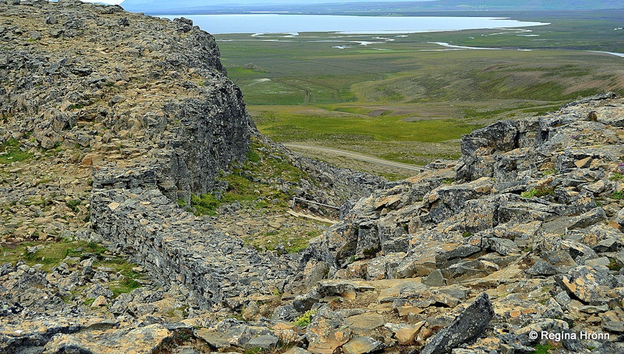 Borgarvirki North-West Iceland