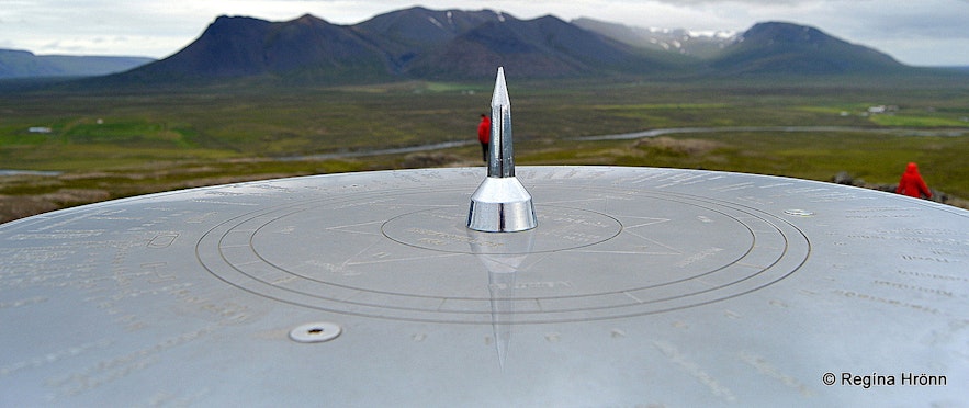 Borgarvirki North-West Iceland view-dial