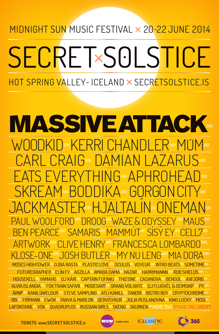 音楽祭 - Secret Solstice Festival