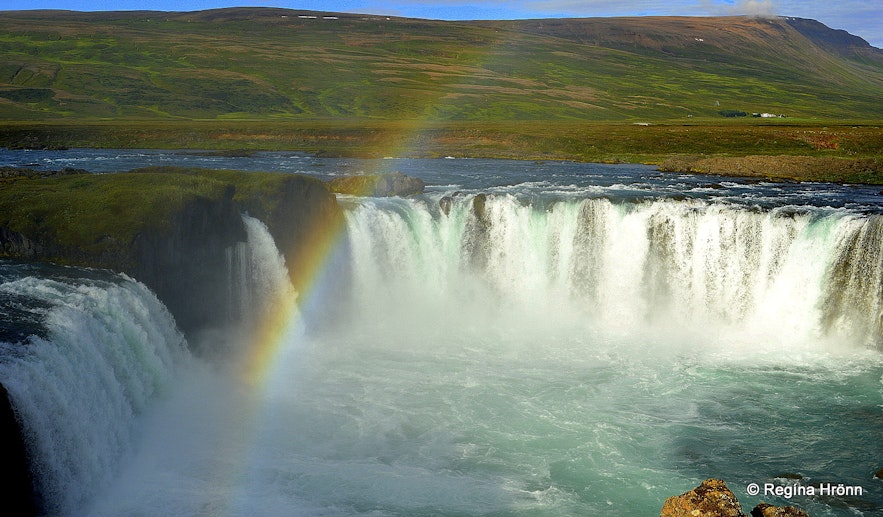 Goðafoss - the Waterfall of the Gods