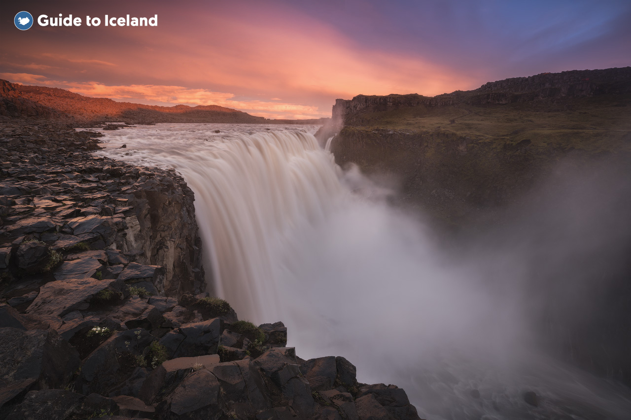 Dettifoss waterfall in North Iceland