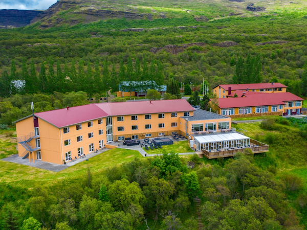 Hotel Hallormsstadur is immersed in Iceland's largest forest.