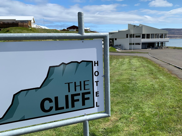 The Cliff Hotel is located in the remote East Fjords.