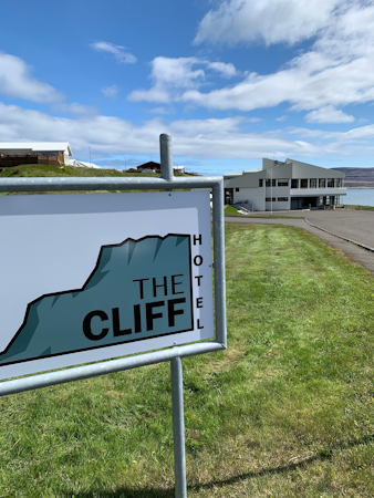The Cliff Hotel is located in the remote East Fjords.