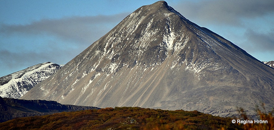 Mt. Baula in Borgarfjörður West-Iceland