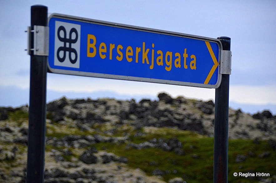 Berserkjagata trail on the Snæfellsnes peninsula