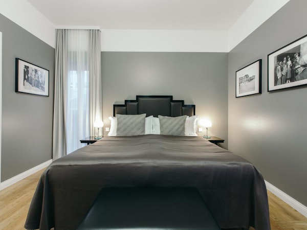 The beds of Hotel Borg by Keahotels are spacious and comfortable.