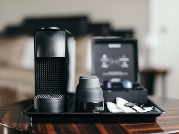 Hotel Borg by Keahotels provides Nespresso machines in every room.