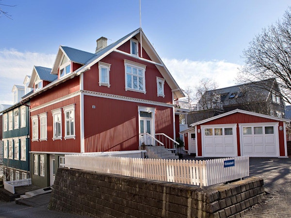 The Brattagata Guesthouse is located in the heart of downtown Reykjavik.