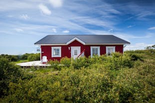 Storaborg Holiday Home is located in a quiet location in West Iceland.