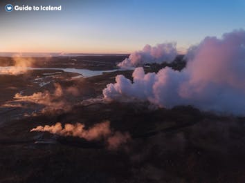 Geothermal forces can be seen at geothermal area around Iceland.