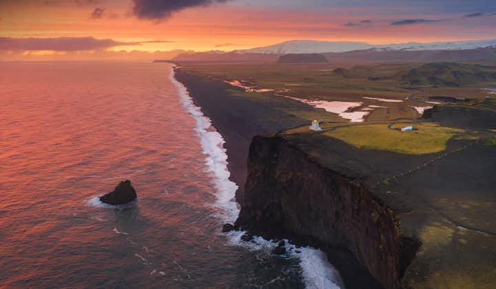 Dyrholaey cliff, one of South Iceland's most beautiful coastal wonders.