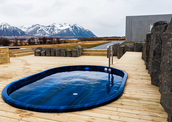 Hotel Hamar has two hot tubs, for two exclusive rooms.