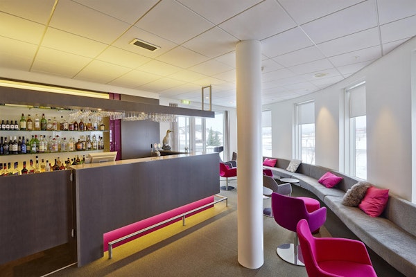 Icelandair Hotel Herad has a modern, comfortable bar.