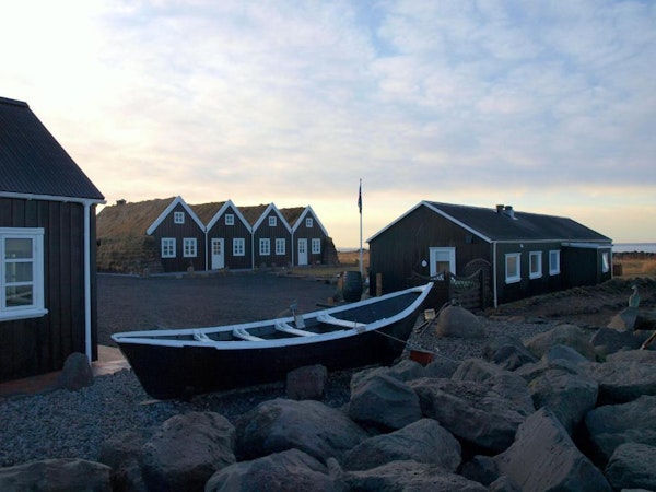 Hlid Fisherman's Village sits on a Reykjavik beach.