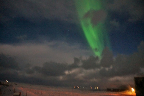 Hotel Kanslarinn is great for finding the Northern Lights.
