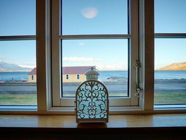 Grenivik Guesthouse boasts gorgeous views.