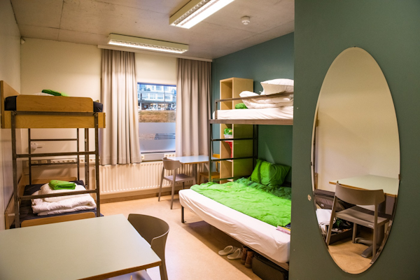 HI Reykjavik City Hostel has six bedroom dorms.