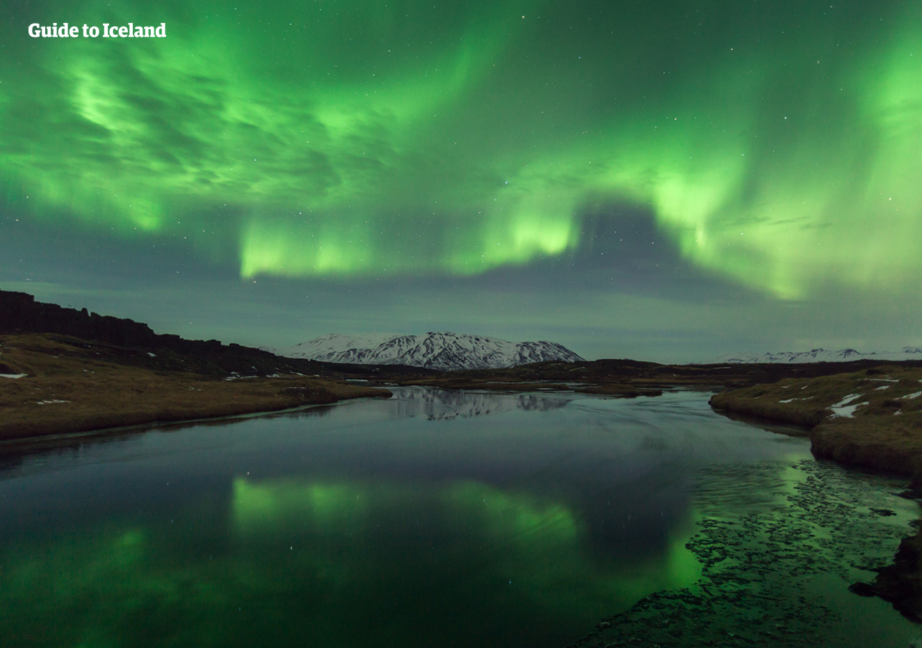 The Northern Lights can be seen in any part of Iceland.