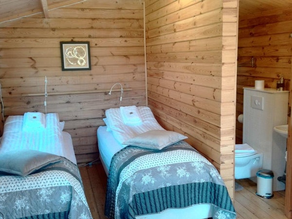 Hotel Stadarborg has a twin bedroom chalet.