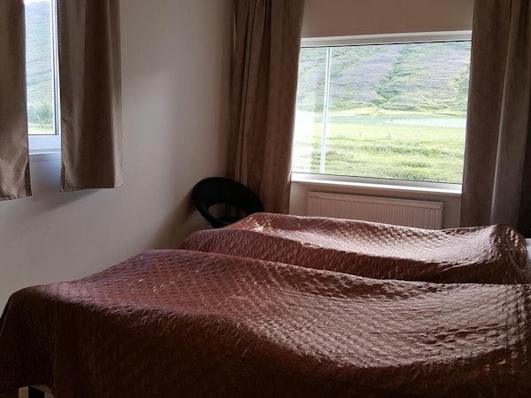 Kidagil Guesthouse have comfy bedrooms for north Iceland travellers.