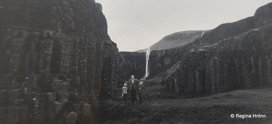 Dverghamrar in South-Iceland back in 1971