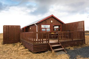 The Sandgerdi Cottages are located on the Reykjanes Peninsula.