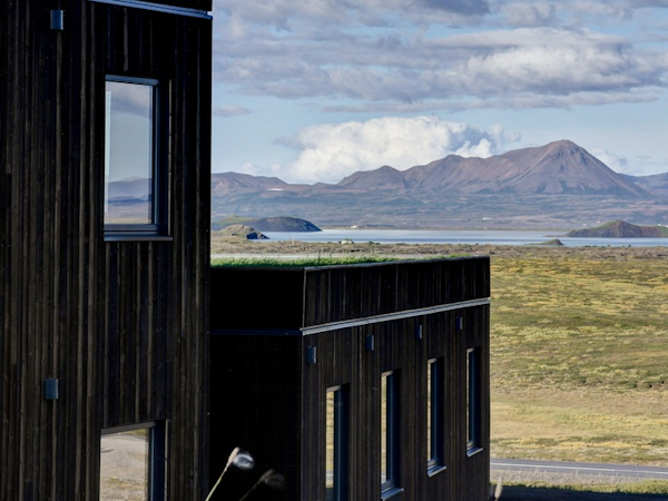 Hotel Laxa is immersed in north Iceland's nature.