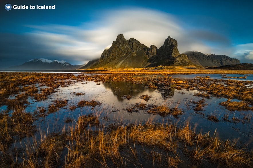 Low tide in the Icelandic East Fjords reveals new landscapes.