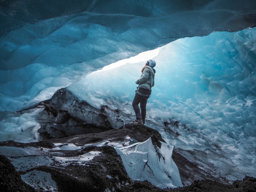 Der Gletscher Sólheimajökull ist ein toller Ort zum Wandern.