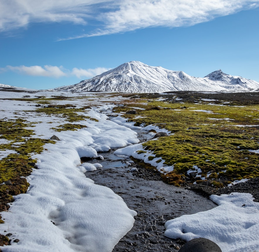 Vatnajökull ist ein riesiger Nationalpark.