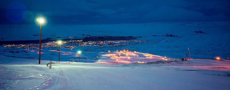 ฤดูเล่นสกีในไอซ์แลนด์สิ้นสุดในเดือนเมษายน
