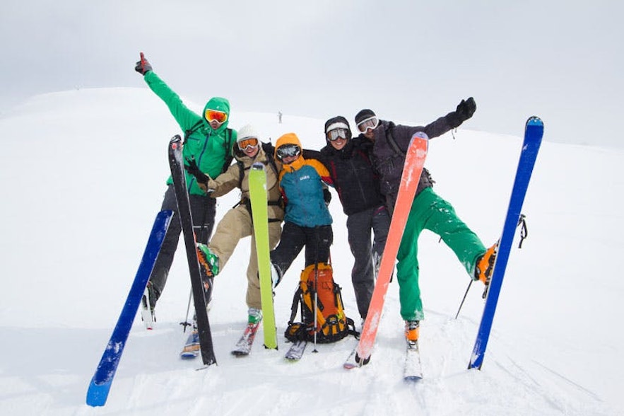 Skiing and Snowboarding in Iceland is easily accessible to beginners.