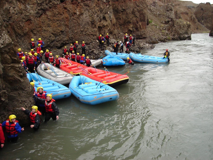 River Rafting is not an amusement ride. Make sure to listen closely to the safety briefing.