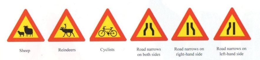 Icelandic Road Signs and Meanings 2
