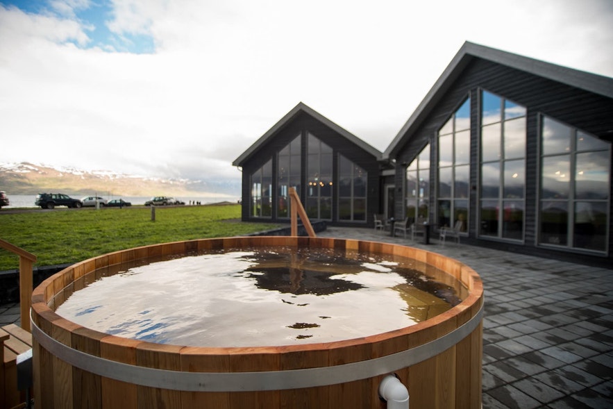 The beer baths are a great spa in North Iceland.