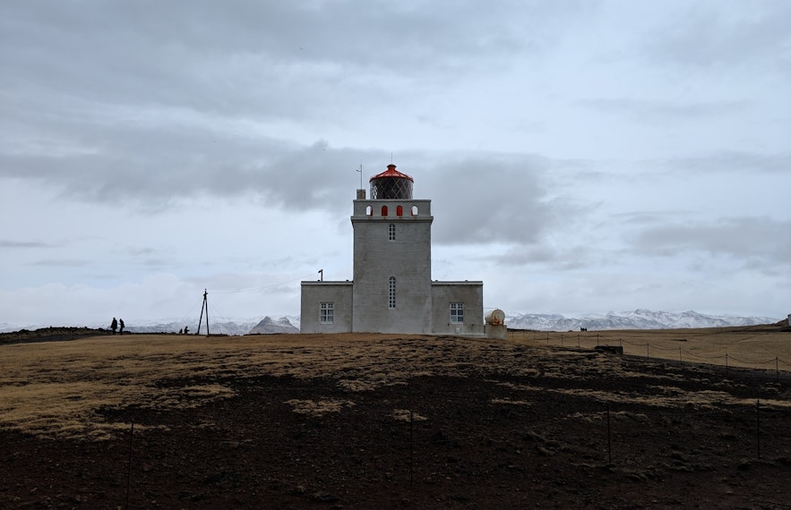 Dyrholaey has a unique lighthouse on the South Coast.