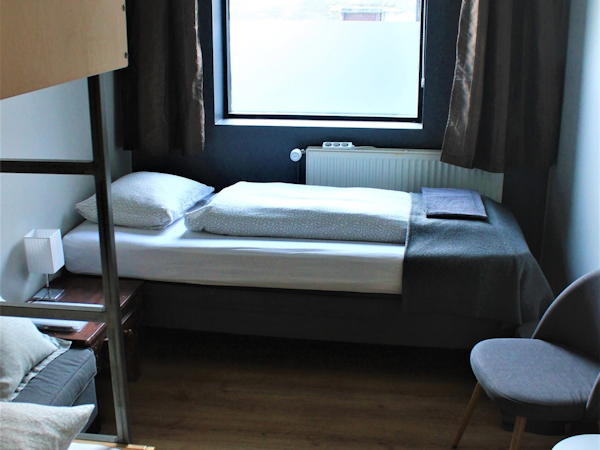 Borgarnes HI Hostel's dorms are great for solo travellers.