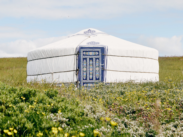 Traustholtshólmi's yurts are unconventional but unforgettable.