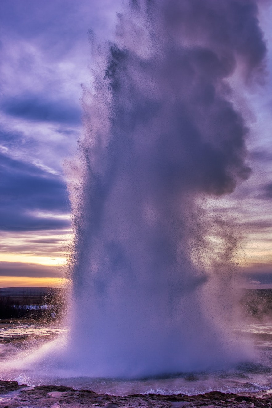 The Haukadalur Valley has all the specific conditions required for geysers to form.