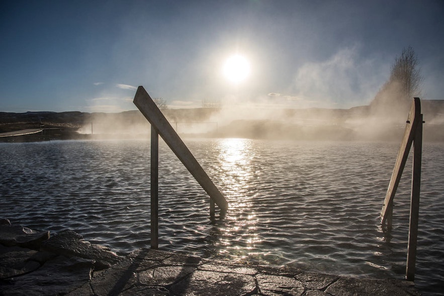 The Secret Lagoon is one of Iceland's most beautiful spots.